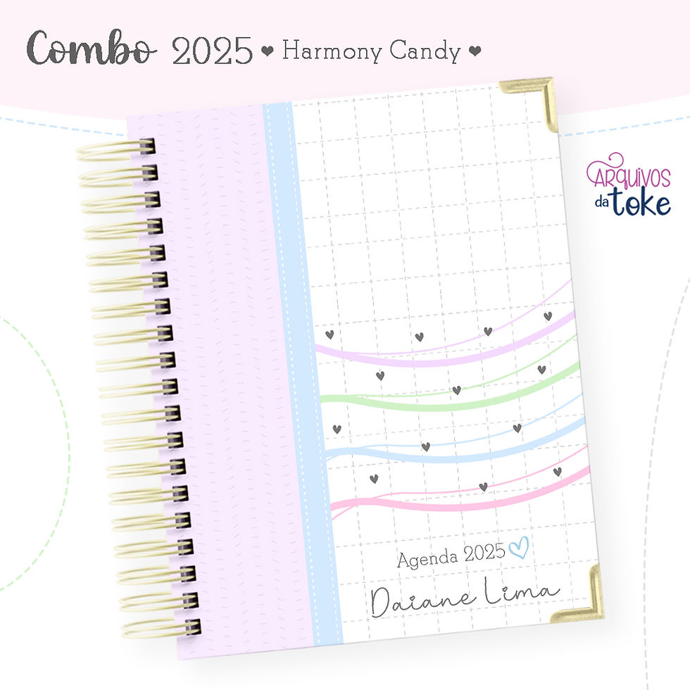 Miniatura: AGENDA CANDY HARMONY - BÁSICO