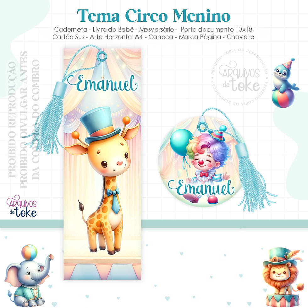 Miniatura: COMBO CIRCO MENINO