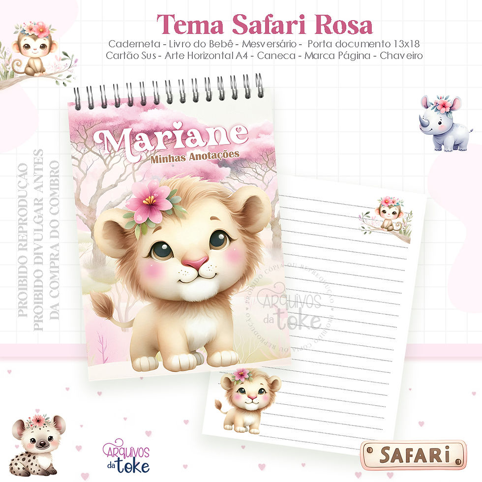 Miniatura: COMBO SAFARI ROSA