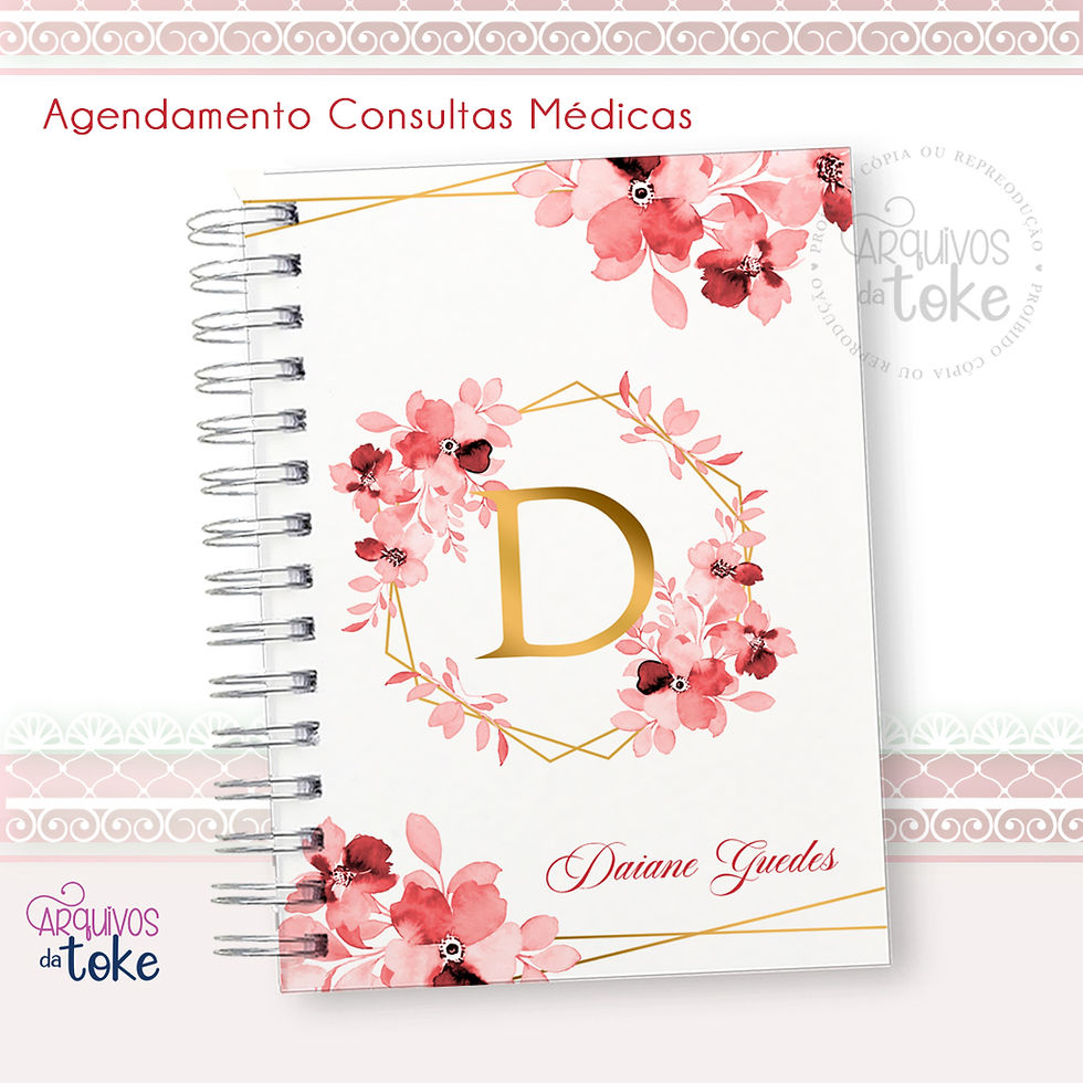 Miniatura: Agenda de agendamentos 5 em 1