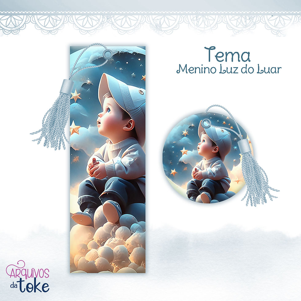 Miniatura: CADERNETA MENINO LUZ DO LUAR