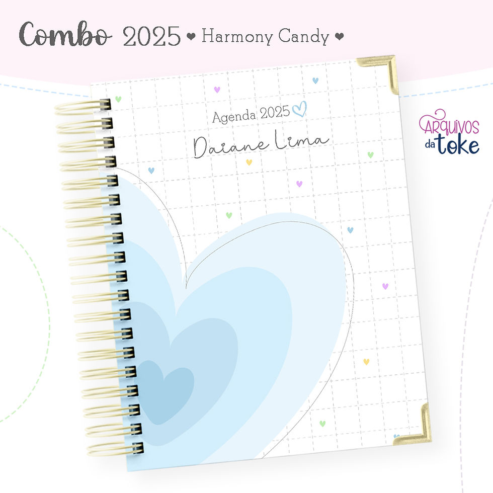 Miniatura: AGENDA HARMONNY CANDY 2025 - COMBO COMPLETO