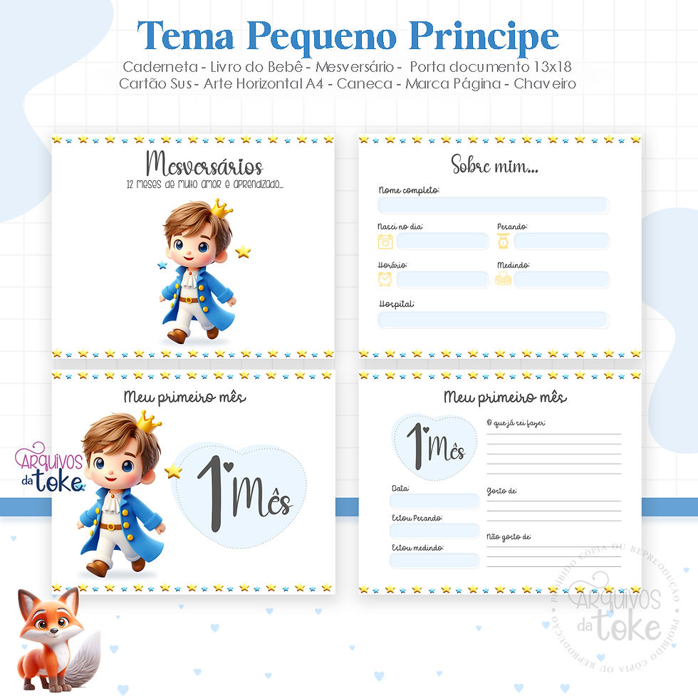 Miniatura: COMBO PEQUENO PRINCIPE