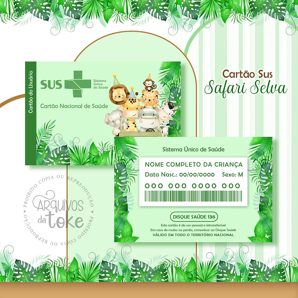Miniatura: Caderneta Safari Selva