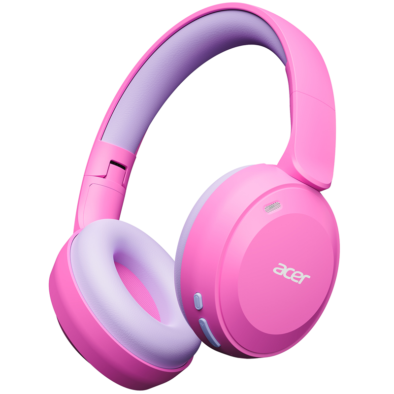 Miniatura: Acer Kids Bluetooth 6.0 Headphones 85/94dB Volume Limited Lightweight Over-Ear W