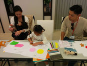 【活動報告】
10月7日 グラフィックデザイナーママが教える「一発描きを楽しむ らくがきの学校」