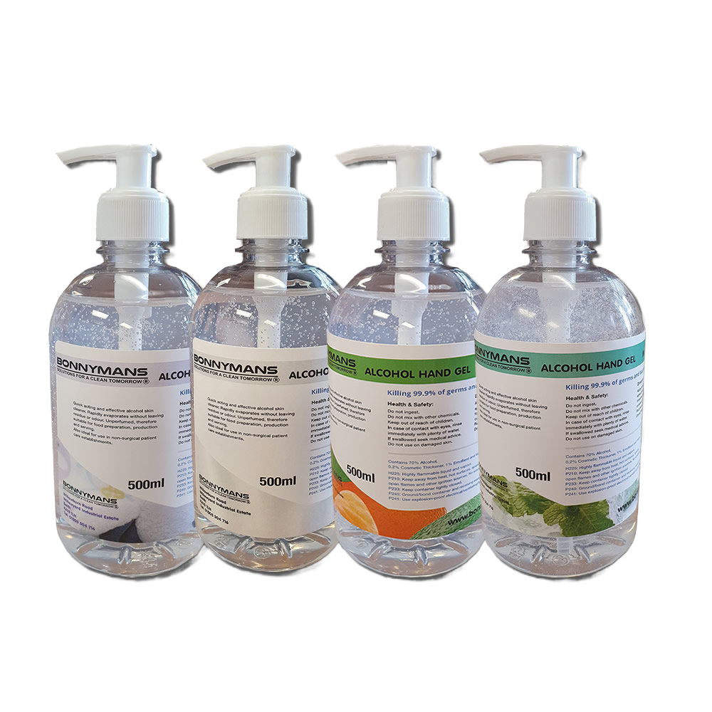 Scented Alcohol Hand Gel 70% - Various Scents