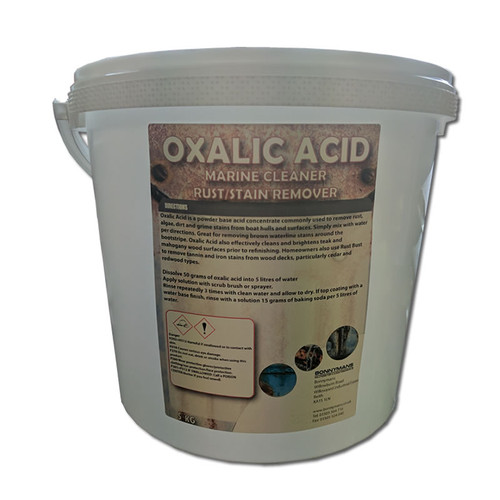 Oxalic Acid Rust Remover Hull Deck Cleaner Bonnymans