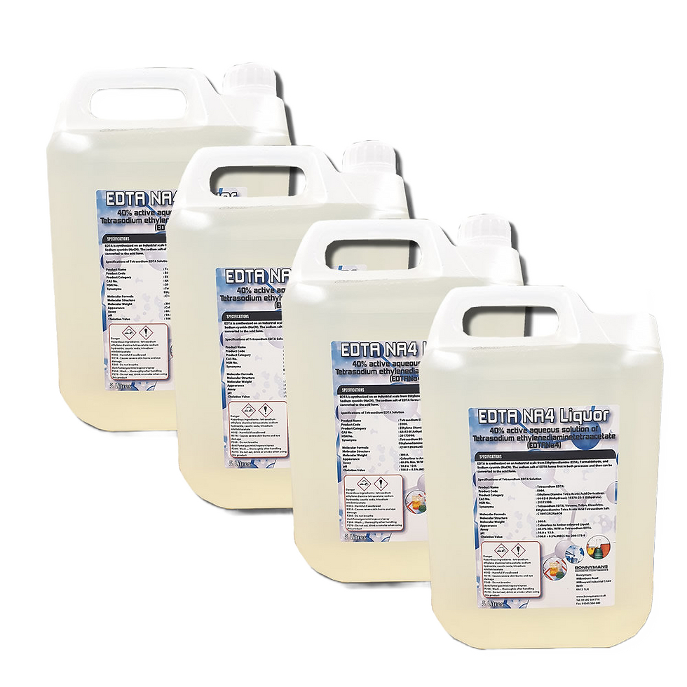 Thumbnail: EDTA NA4 Liquor 40% surfactant solution of tetrasodium EDTA chelating agent.