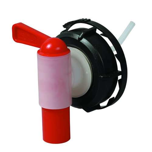 DRUM TAP 25 LITRE CAN / JERRY CAN CAP TAP Chemical Supplies UK