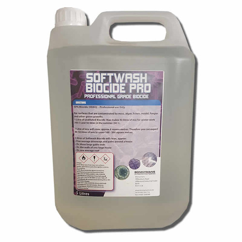 Softwash Biocide Pro DDAC Based Professional Grade Biocide Bonnymans