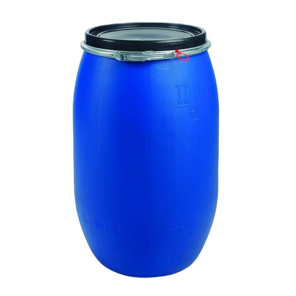 OPEN TOP PLASTIC - CLAMP TOP DRUM 120LT