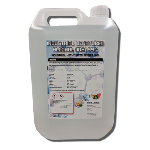 Industrial Denatured Alcohol (IDA) Industrial Meths (IMS) Bonnymans