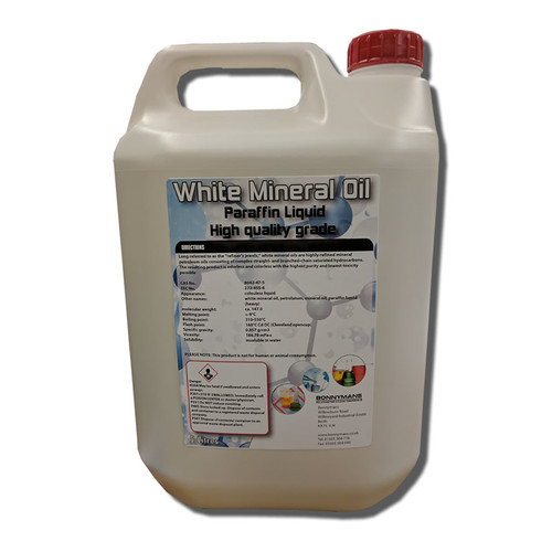 Clear White Mineral Oil Liquid Paraffin Bonnymans