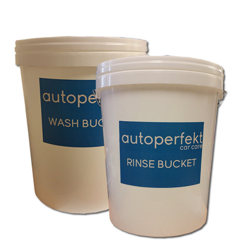 25 Litre Wash & Rinse Buckets x 2 Bonnymans