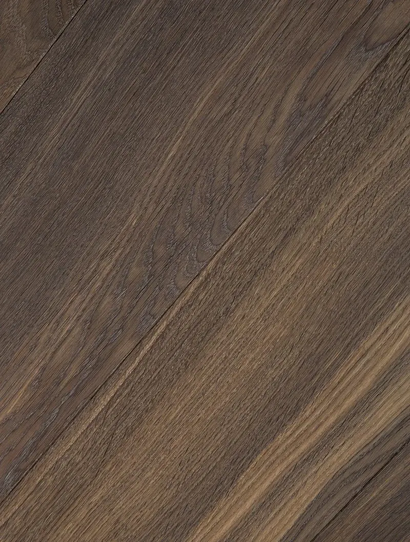 Dark White gently smoked oak wood flooring