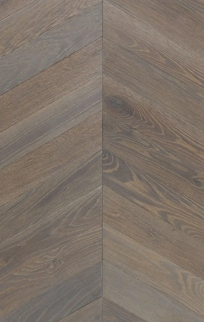 Haze chevron parquet flooring