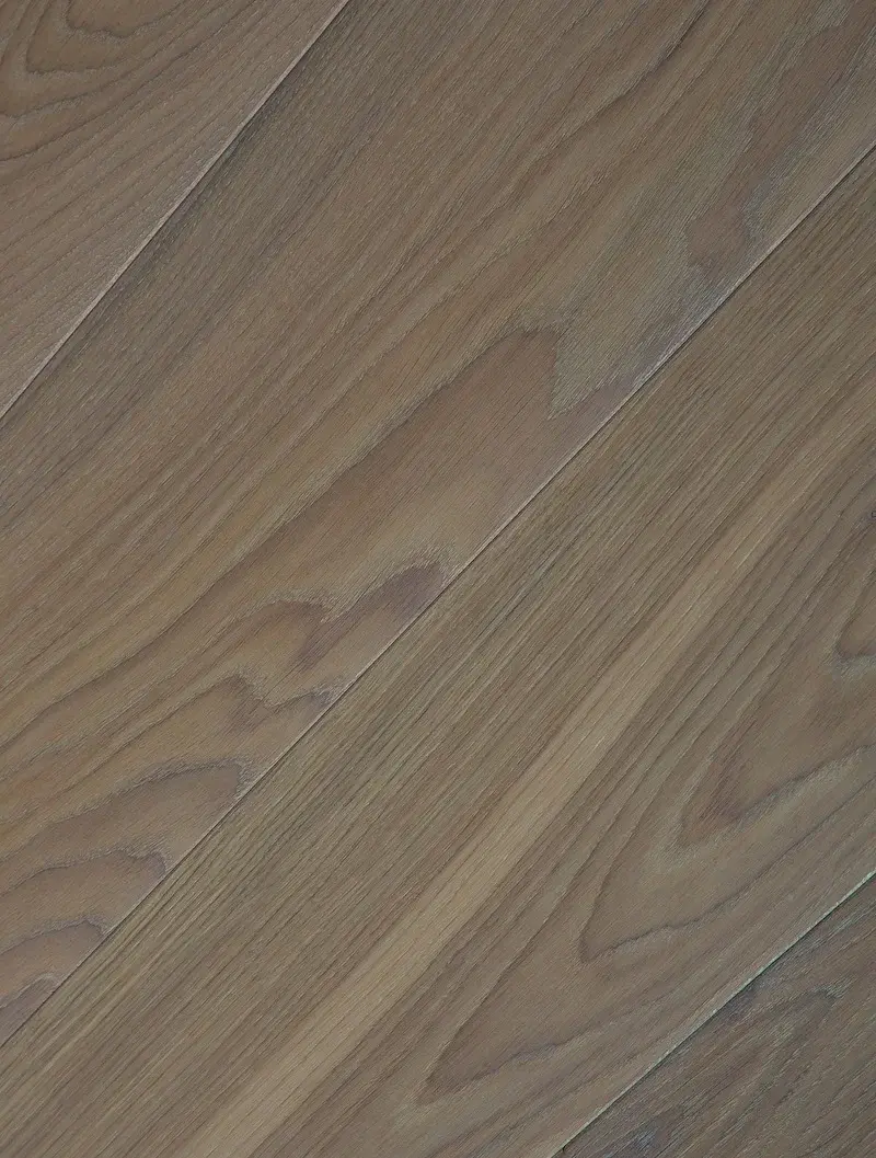 Beige oak wood flooring