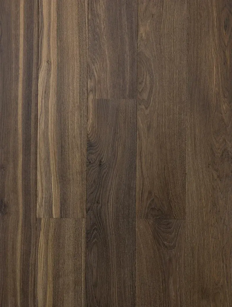 Dark White smoked oak wood flooring