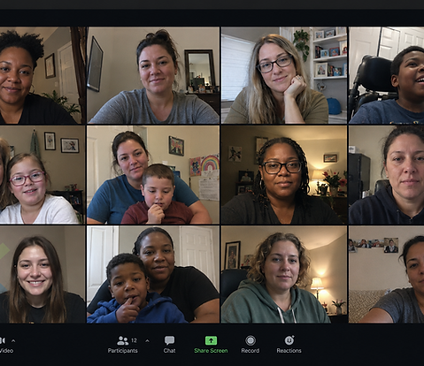 Virtual disability advocacy workshop bringing together families and community members