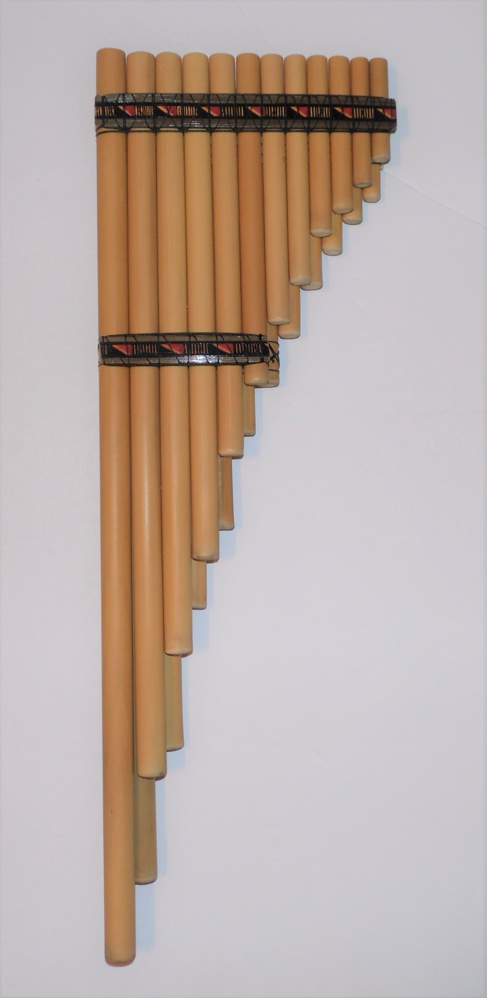 Professional 23 Pipes Siku Zampoña Basto Pan Flute Ramos The Pan