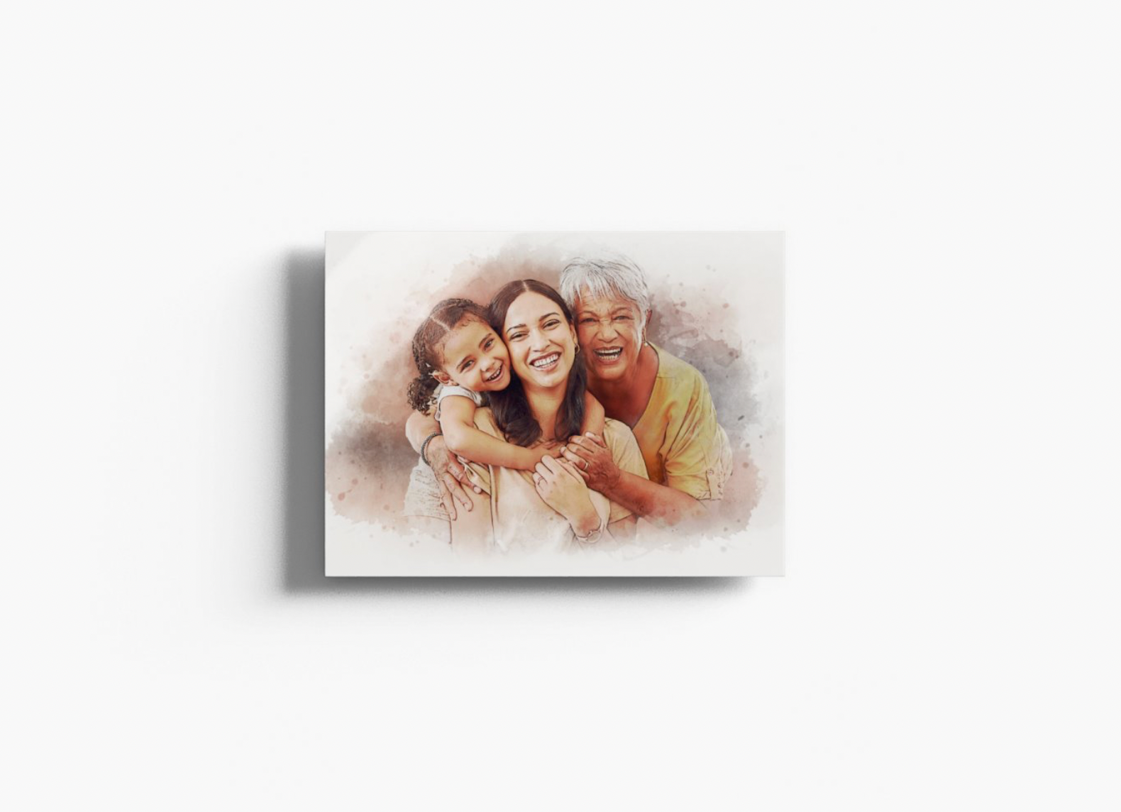 Custom Portrait - Metal Print