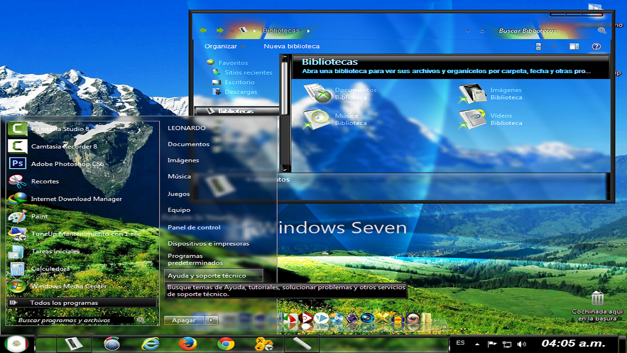 tema anime windows 7 full glass tema anime windows 7 full glass