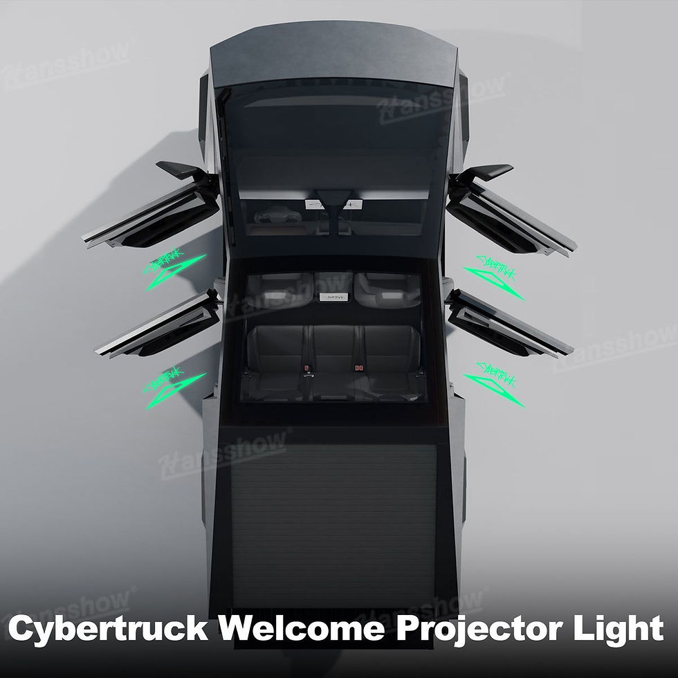 Miniatura: Cybertruck Puddle Lights 64-Color Changing Welcome Lights with APP Con