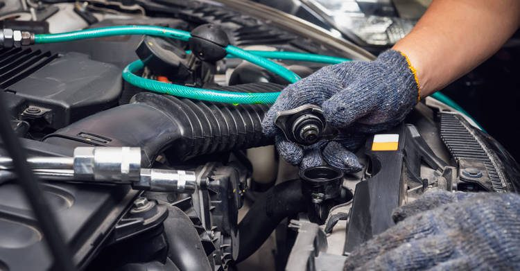 La purga del sistema es una parte importante para eliminar partes de aire dentro del sistema de refrigeración