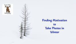 Motivation for Going Out in the Cold to Take Photos in Winter