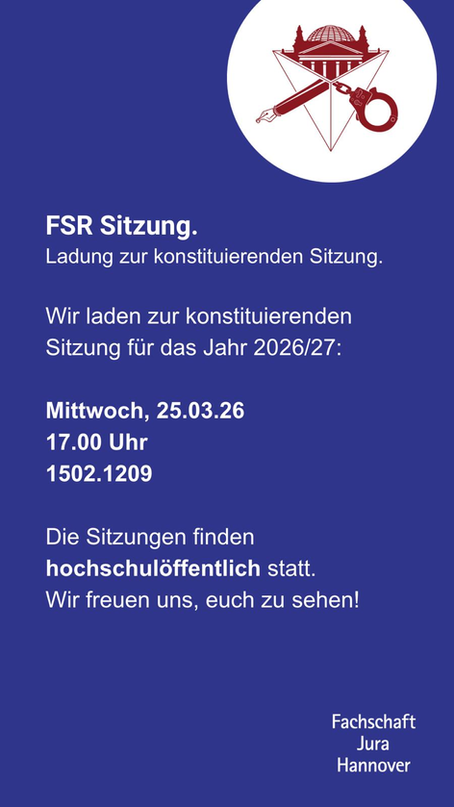 Einladung zur Konstituierenden Sitzung