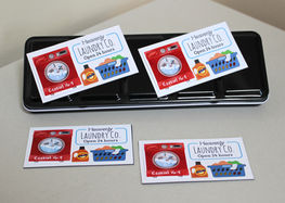 business card magnet