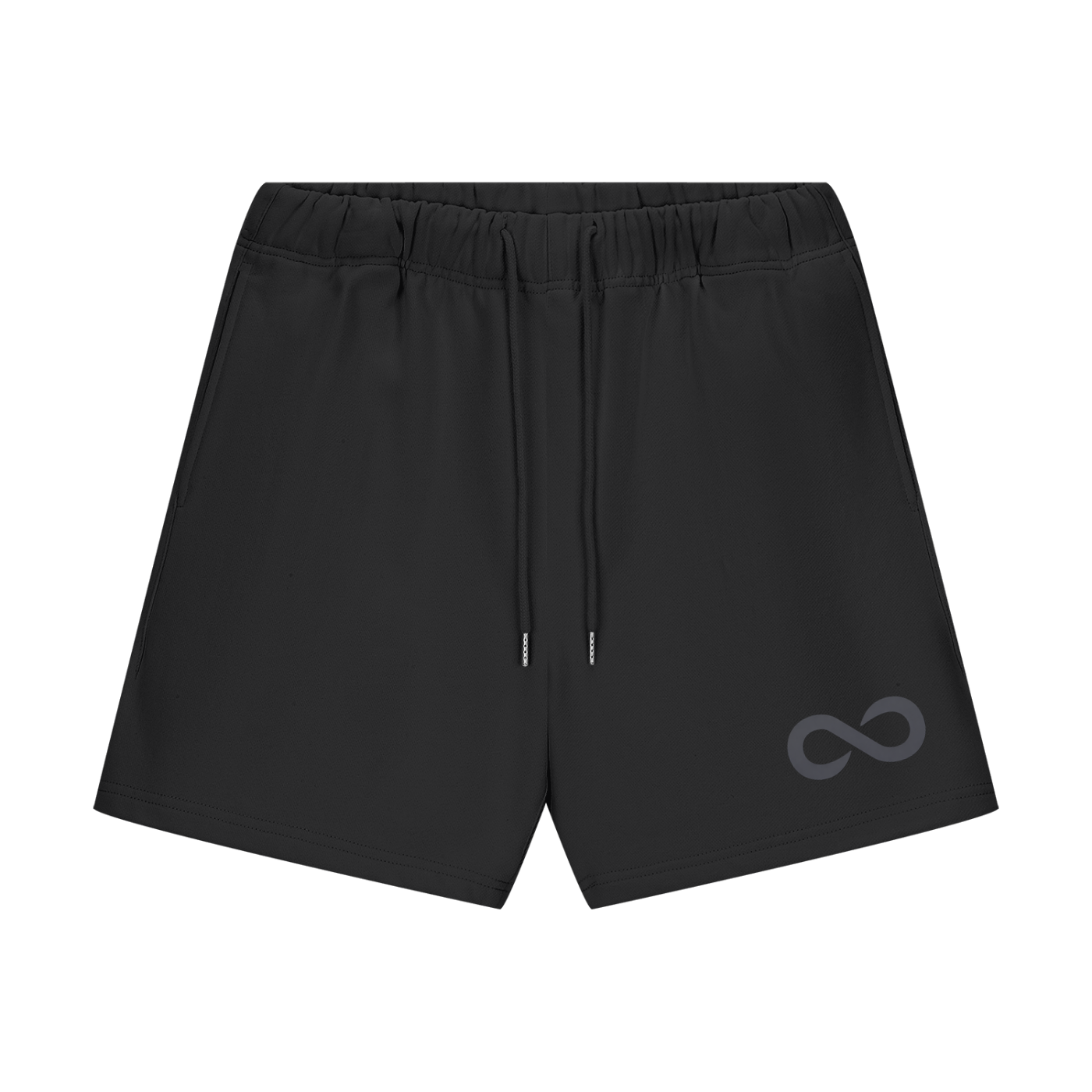 Black Wanted Forever Shorts