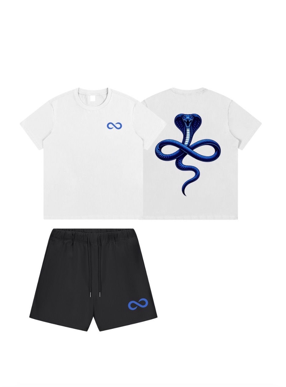 Thumbnail: Blue Top and Shorts Set