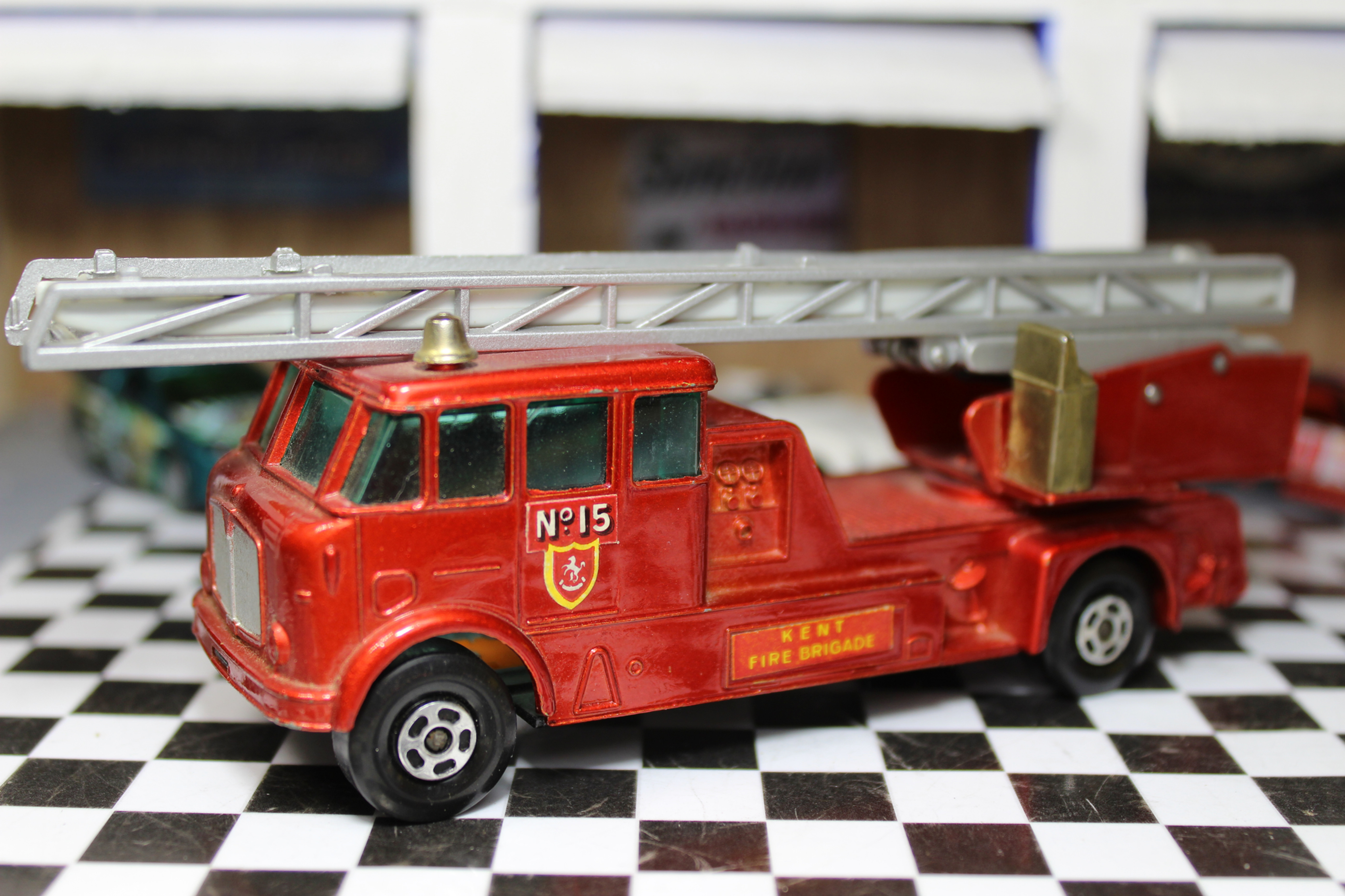 MATCHBOX SUPERKINGS K-15 MERRYWEATHER FIRE ENGINE
