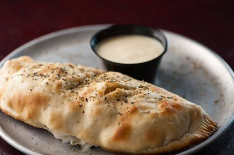 Philly Cheesesteak Calzone
