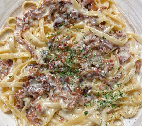 Fettuccini Carbonara