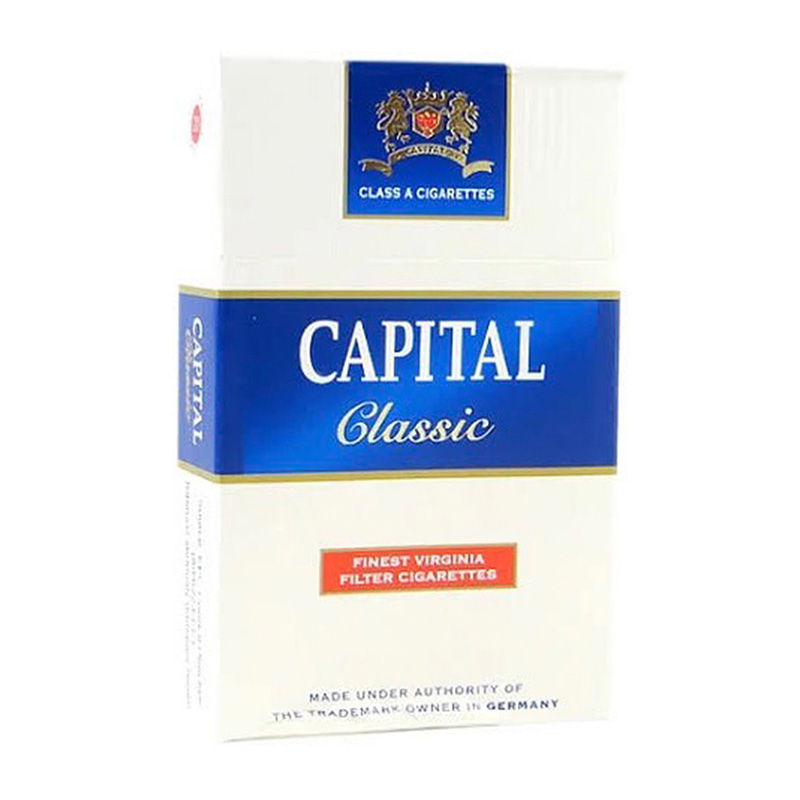บุหรี่ Capital Classic เป็นบุหรี่สายร้อนเข้ม