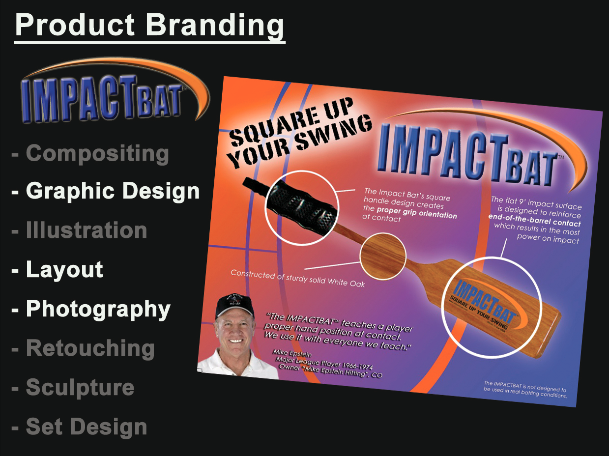 Product Branding - Impact Bat