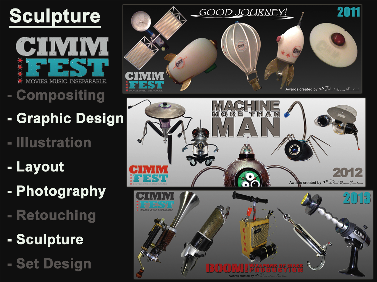 Sculptures: CIMMfest Awards