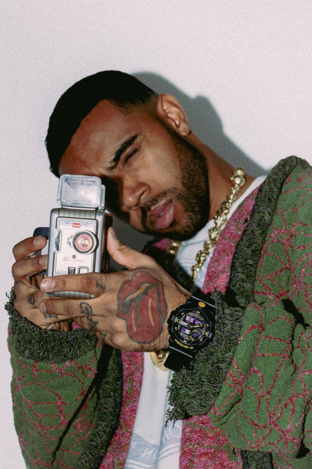 Vic Mensa – close-up portrait 