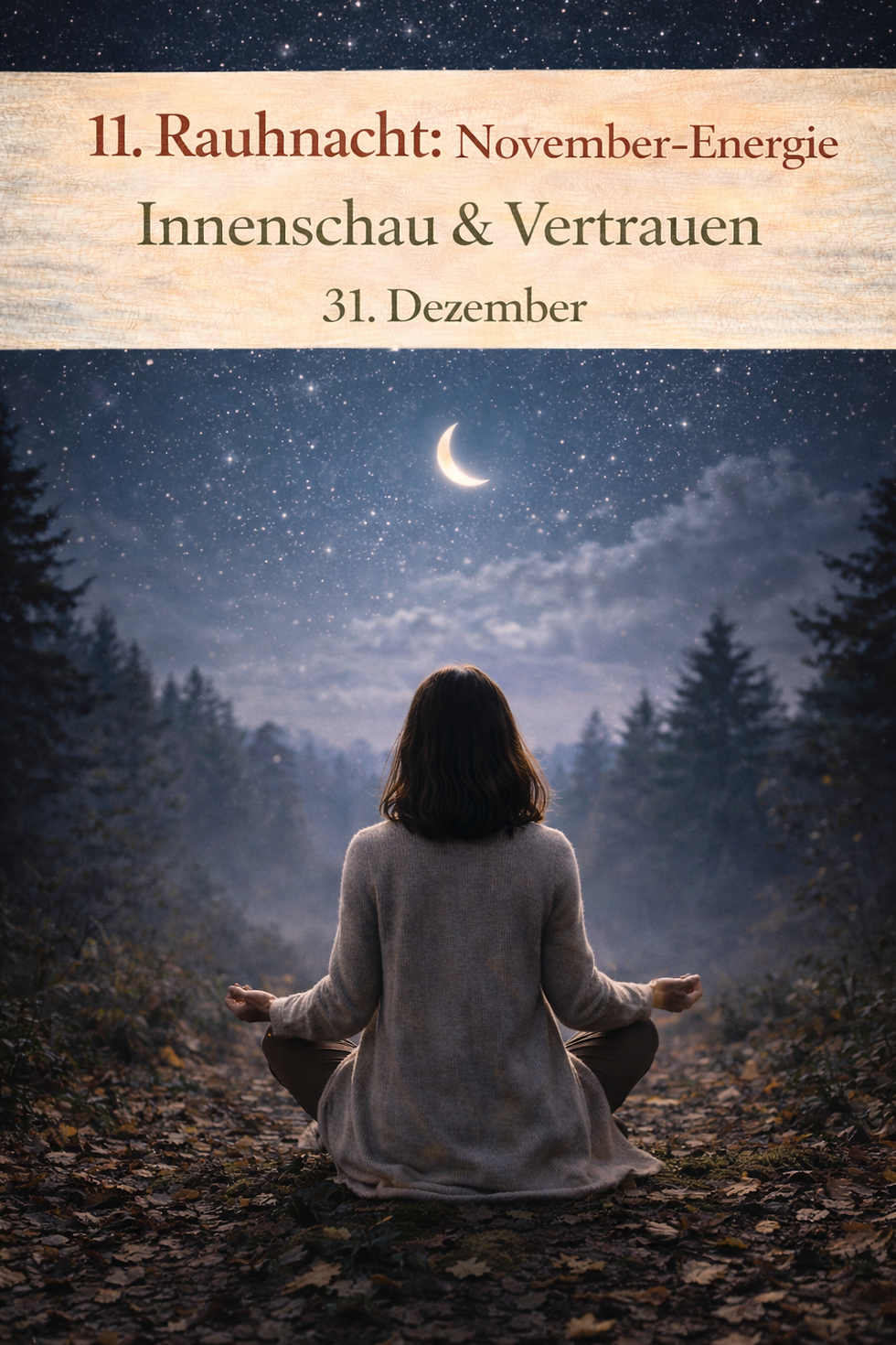 11. Rauhnacht – 31. Dezember: Stille, Rückzug & November-Energie