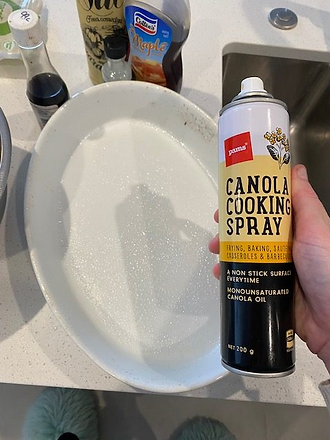 spray and oven plates