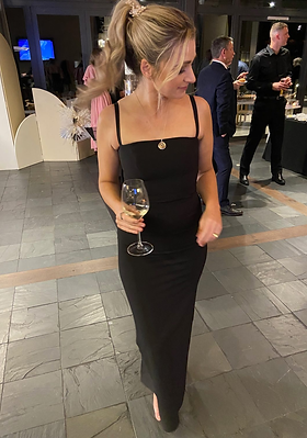 black dress