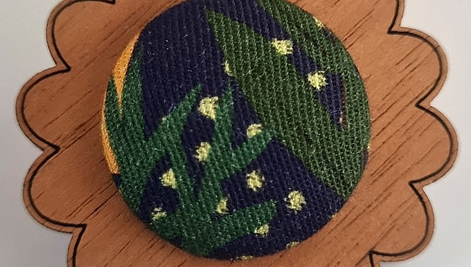 Wattle Brooch
