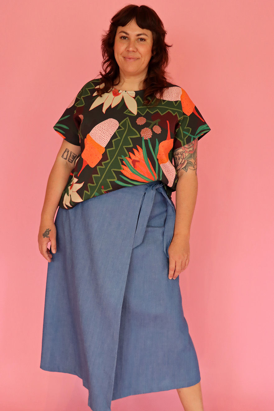 Thumbnail: Protea Cap Sleeve Top