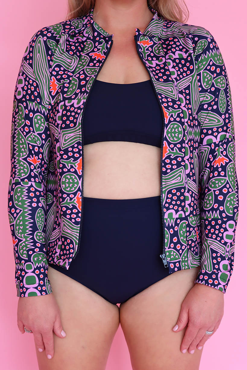 Rash Vest Tropical Floral main image 1