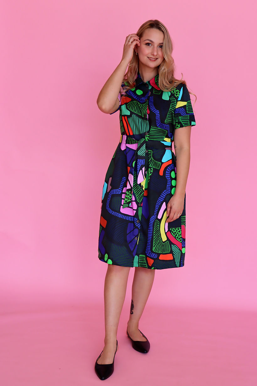 Thumbnail: Tulip Fields Shirt Dress