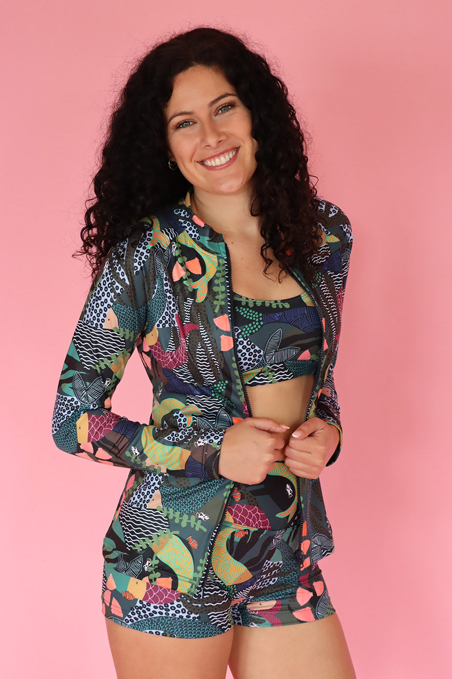 Thumbnail: Mermaid Rash Vest