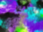 Thumbnail: Epoxy Resin Painting on canvas - Conjuring, purple, white, green, aqua, and black